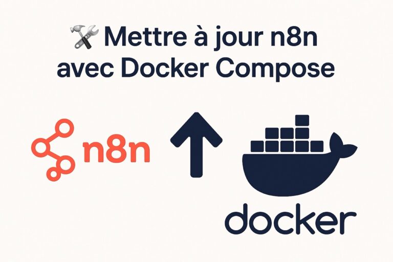 Mettre à jour n8n avec Docker Compose
