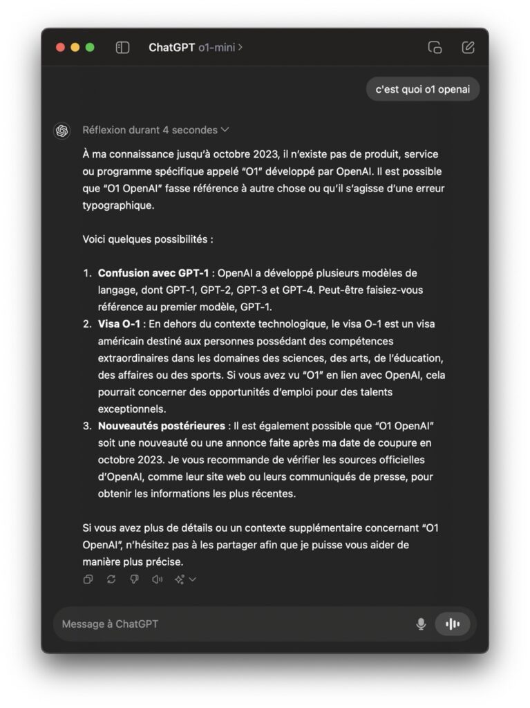 OpenAI o1 : Une nouvelle étape pour l'intelligence artificielle 1