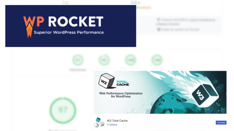 Comparatif entre WP Rocket et W3 Total Cache